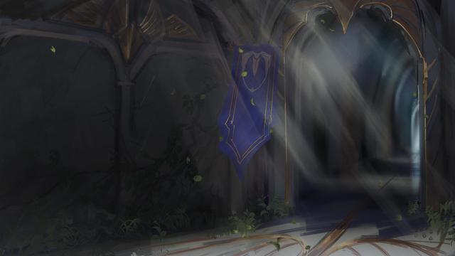 Background art for Demacia characters in wild rift. Digital painting