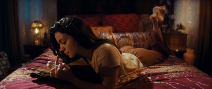 Lauren LaVera en la película "Terrifier 3"