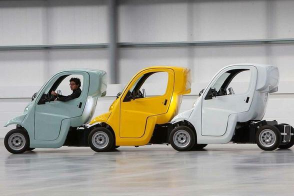 Kiwee, la microcar che si impila come un carrello del supermercato