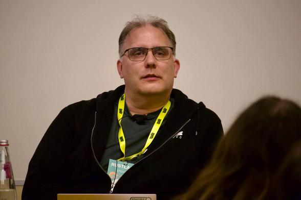 Tobias Hunger at RustLab, the International Conference on Rust in Florence, November 9th, 2024 - November 11th 2024