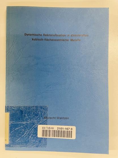 Erste Dissertation TUHH