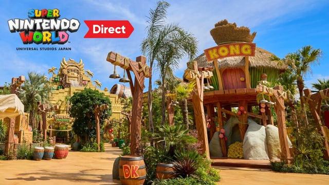 スーパー・ニンテンドー・ワールド™ Direct (ドンキーコング・カントリー)