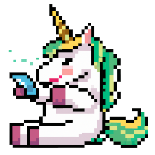 Pixel Einhorn