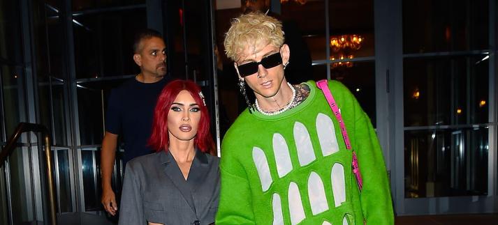 Megan Fox y Machine Gun Kelly, en Nueva York (2023). / Raymond Hall