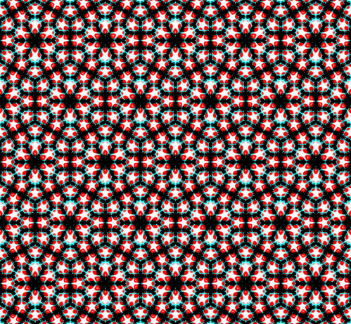 Based on a pentagonal tiling that's the dual of a 3-uniform(vertices with 3/4/6 pentagons around them correspond to a 3/4/6-gon!)