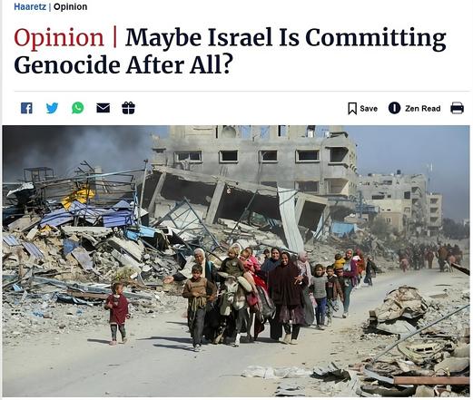 Palestinesi in fuga dal nord di Gaza, questa settimana.
Credit: Mahmoud Issa/Reuters