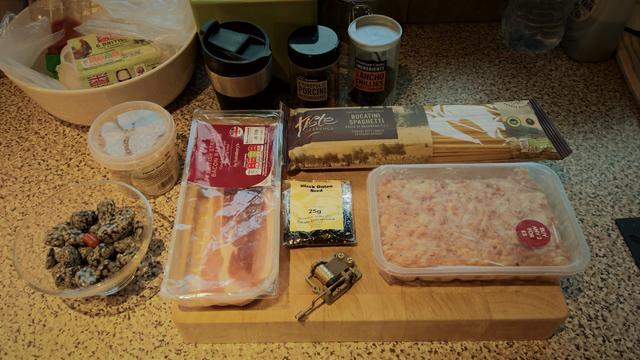 #TheMaking of #BucatiniBolognaise