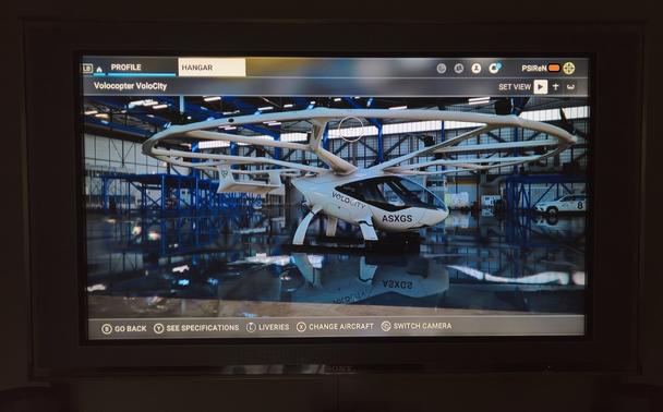 Microsoft Flight Simulator (40th Anniversary Edition): #MyHangar featuring the #Volocopter by #Volocity