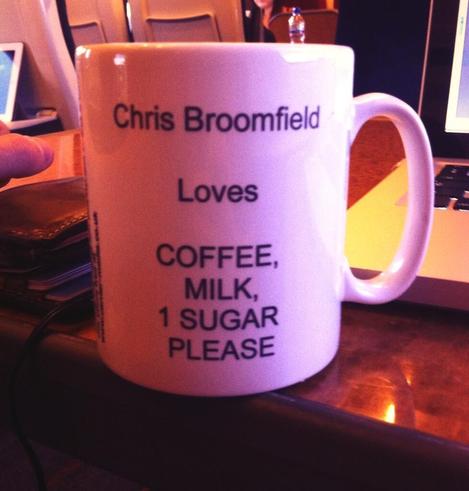 Image of personalised mug.