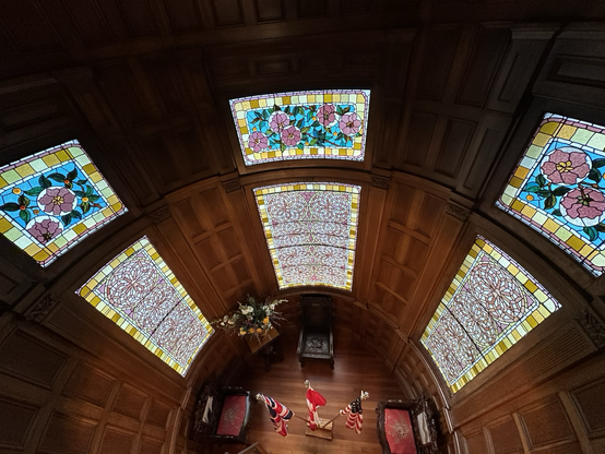 Windows in Craigdarroch Castle