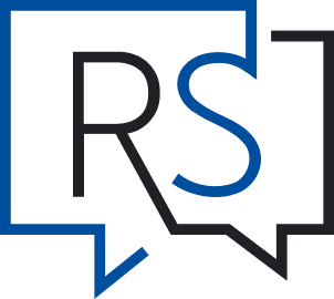 Recogito Studio Logo in Blue and Black