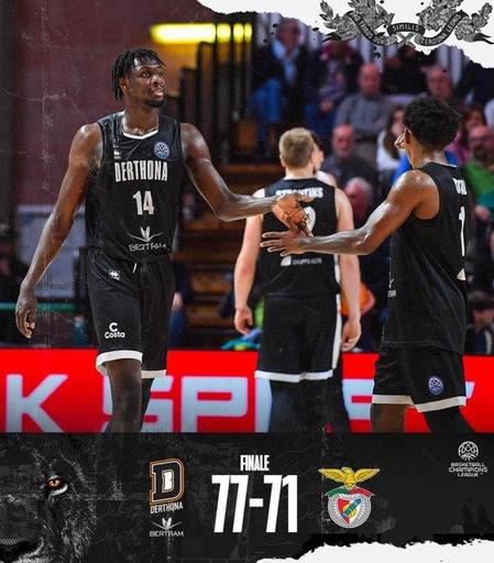 Basketball Champions League #Round4 2024-25 Derthona Basket non è al massimo ma supera il Sport Lisboa e Benfica e guadagna almeno almeno i Play-In del torneo
https://all-around.net/?p=260821