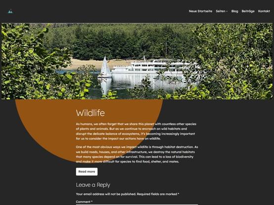 Circles - mein Block Theme für WordPress