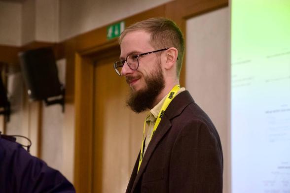 Daniel Antos at GoLab, the International Conference on Go in Florence, November 11th, 2024 - November 13th 2024