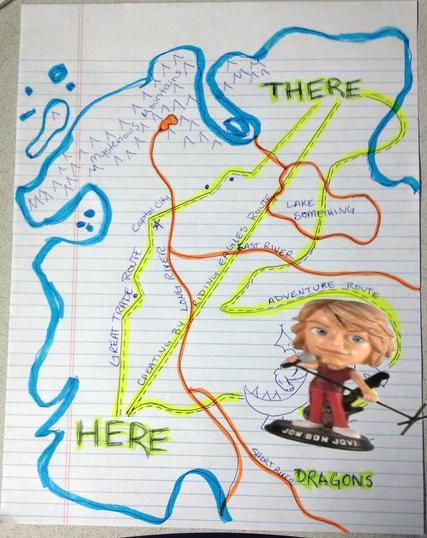 A #Map from #Here to #There...