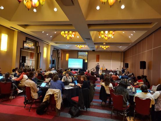 Les participants à la Wikiconvention.