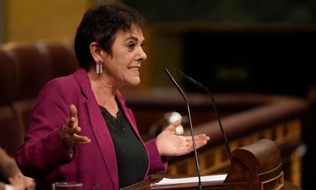 Mertxe Aizpurua, en el Congreso (Paul Hanna vía Getty Images)