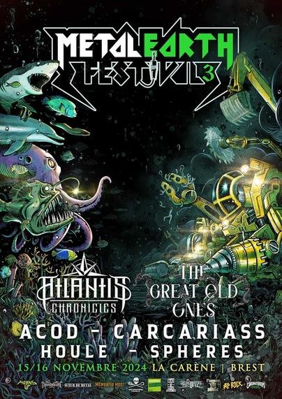 Affiche du Metal Earth Festival