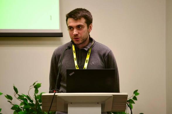 Daniel Martí at GoLab, the International Conference on Go in Florence, November 11th, 2024 - November 13th 2024