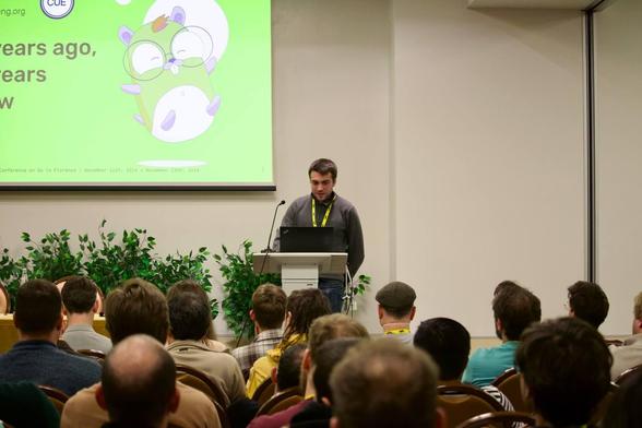 Daniel Martí at GoLab, the International Conference on Go in Florence, November 11th, 2024 - November 13th 2024