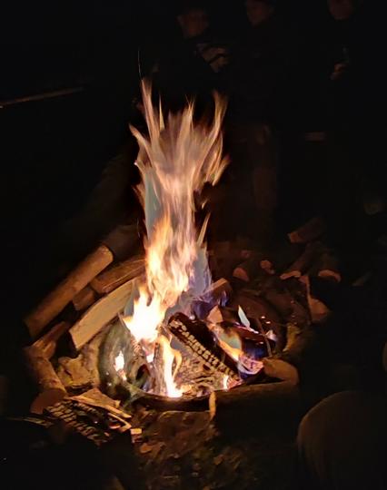 Lagerfeuer.