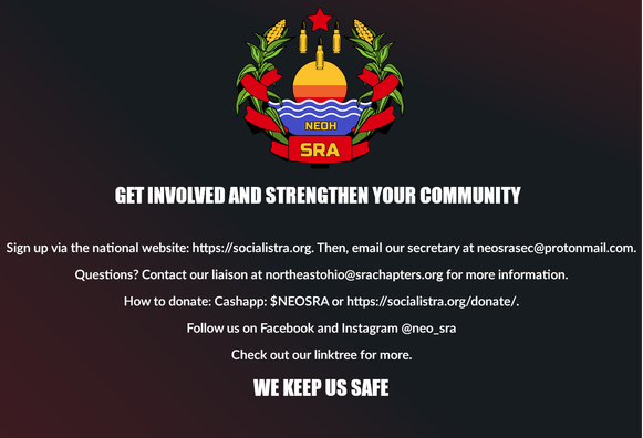 Get Involved and Strengthen your Community, how to join via https://socialistra.org