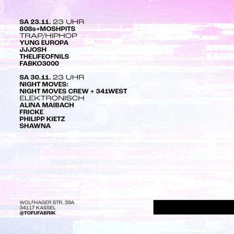NIGHT MOVES: NIGHT MOVES CREW + 341WEST