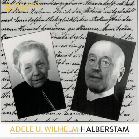 Porträts von Adele und Wilhelm Halberstam