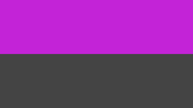 A 16:9 image that is half Magenta and half grey, designed to cause signal processing issues with SDI video gear