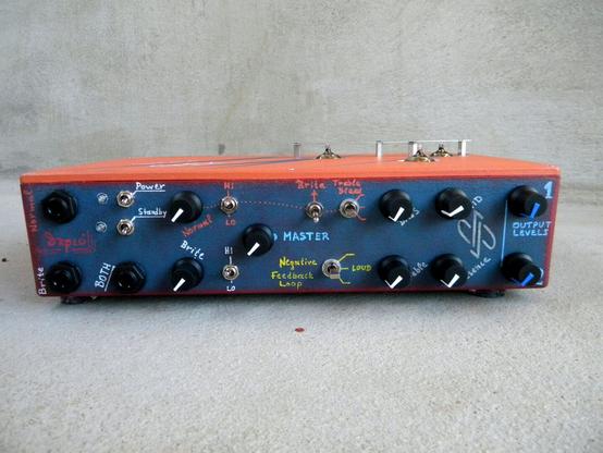 tube pre-amplifier with a modified model T circuit