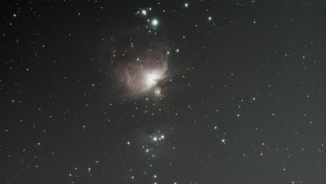 Straight out of camera, the Orion Nebula