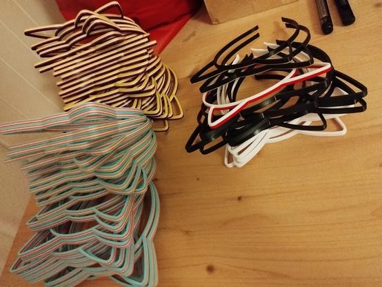 Stacks with dozens of 3D printed cat ears. Meow :3