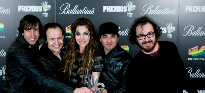 La Oreja de Van Gogh en Los 40 Principales Awards 2012 / Juan Naharro Gimenez