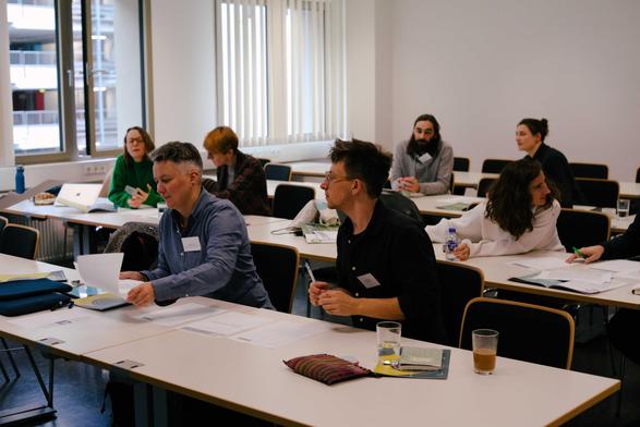 Participants of the Workshop "Let’s Find the Women! Tools for Representing Women’s Amateur Filmmaking in Audiovisual Archive Metadata" at the closing conference "Cultural Heritage Data & Power". 

Credits: Lars Hadeler