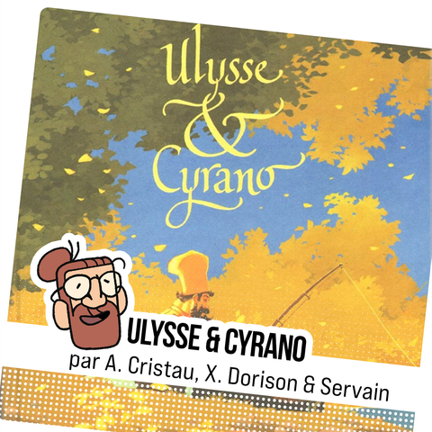 Couverture d"Ulysse & Cyrano dans un visuel du Gaufrier