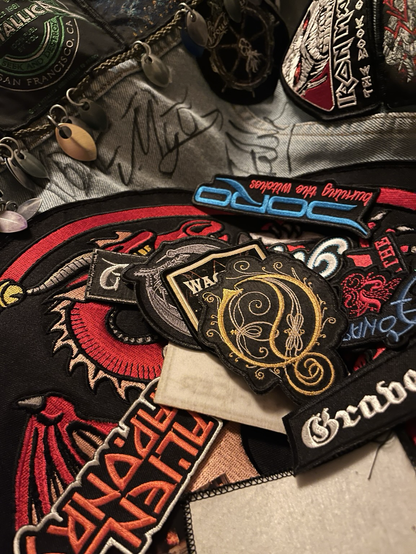 Kutte mit einem Stapel patchen