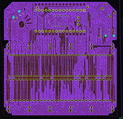 Jumperless main board inner 2 copper (with fills)