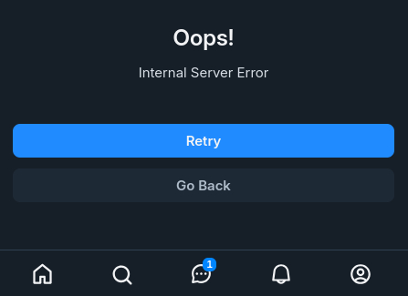 Here we go again? Hello is anyone getting this on Bluesky?



-Internal server error messages



I do wonder if this will make it to the PDS after I post it. Will check atproto browser once this is submitted