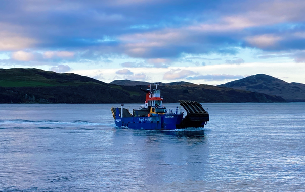 Small ro-ro ferry