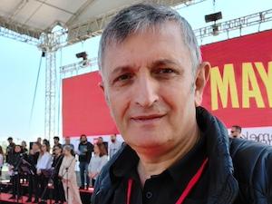 Jailed Turkish trade unionist Ismet Aslan.