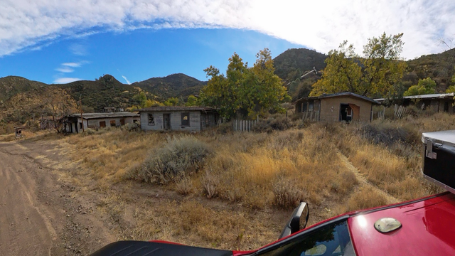 The ghost town at New Idria