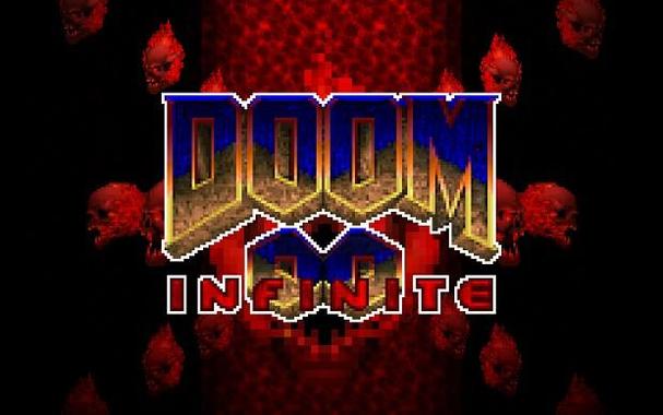 Doom Infinite title screen.
