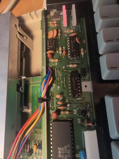 Amiga Tastatur Board Oberseite