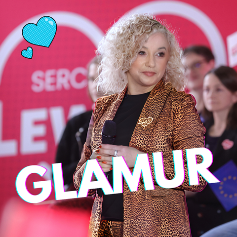 zdjęcie minister kotuli w garniturze w panterkę

podpis glamur
