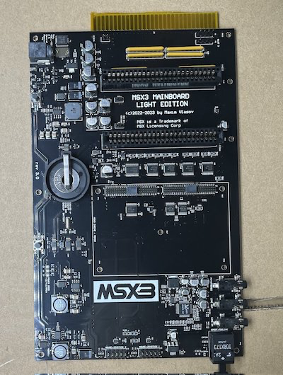 Scheda madre msx3