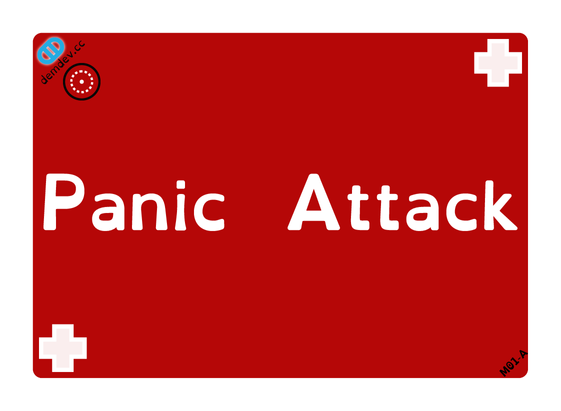 A red card reads "Panic Attack"