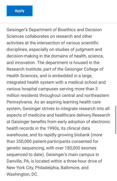 About Geisinger