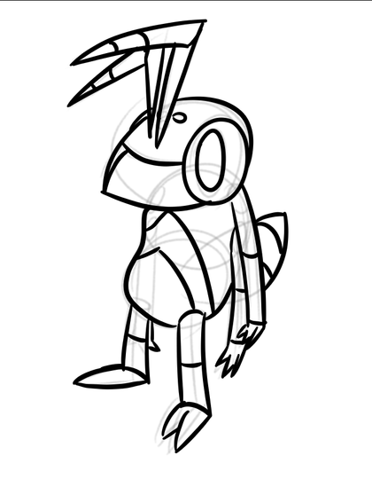 sketch of my ant sona Cobalt