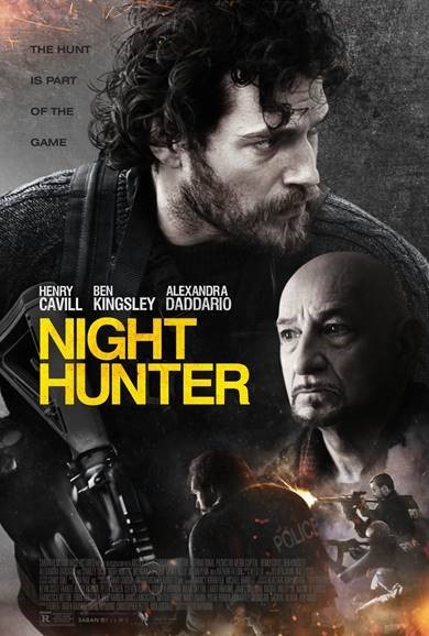 "Night hunter" di David Raymond, 98minuti, 2018.