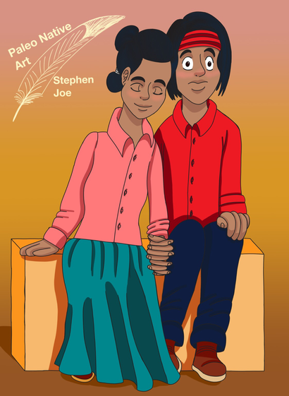 Conway Lapahie and Kai Benally from Life on the Rez belongs to me as OC Creator.